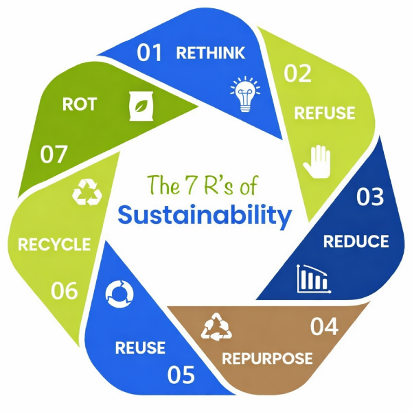 7 Rs of Sustainability
